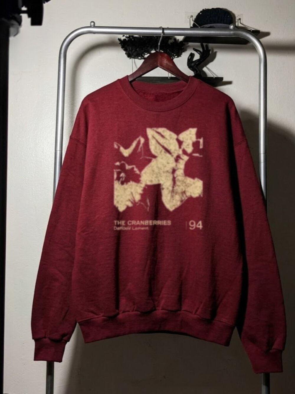 The Cranberries Graphic Sweatshirt, 1994 Alternative Rock Band